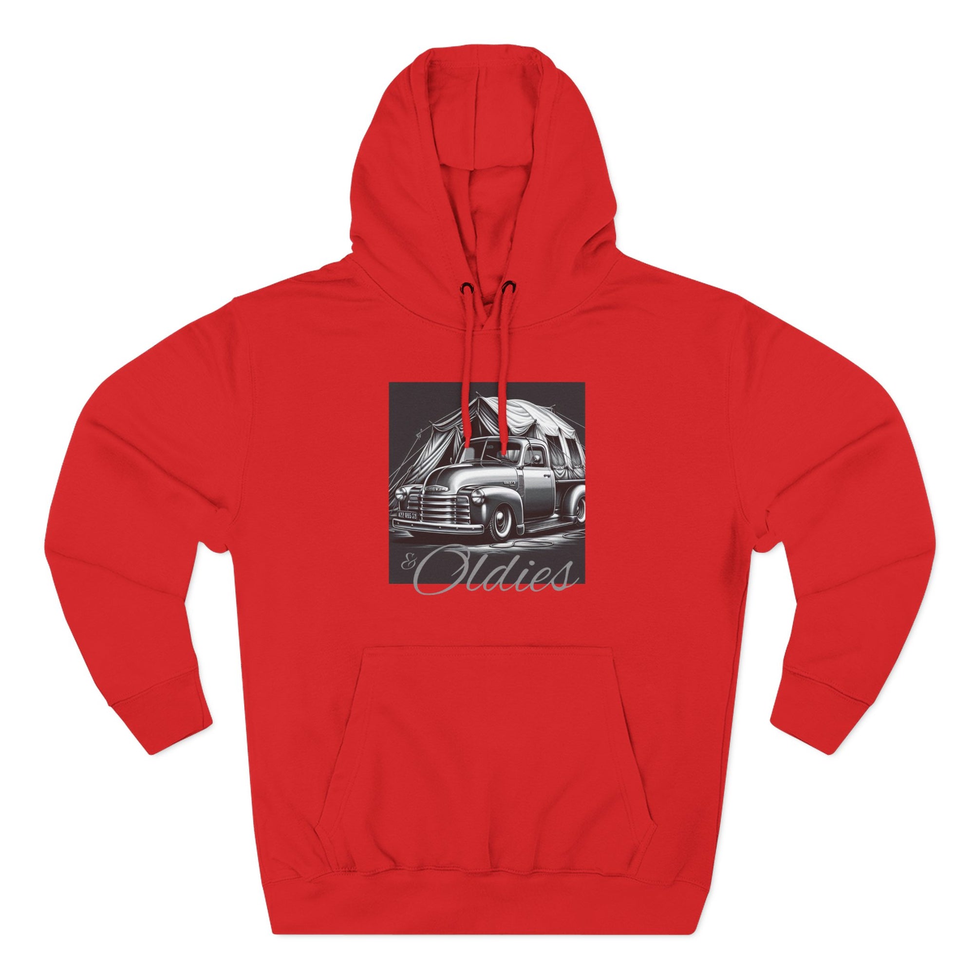 Fleece Hoodie - Camping & Oldies