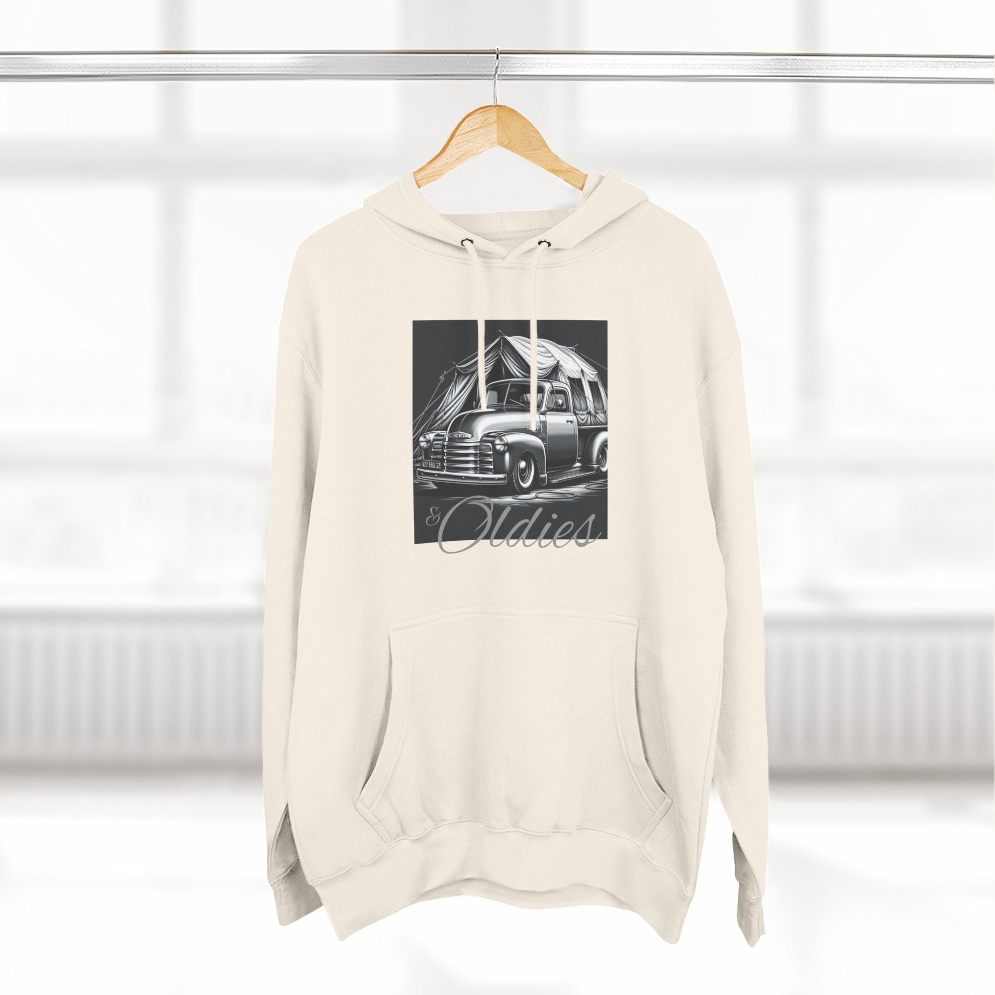 Fleece Hoodie - Camping & Oldies