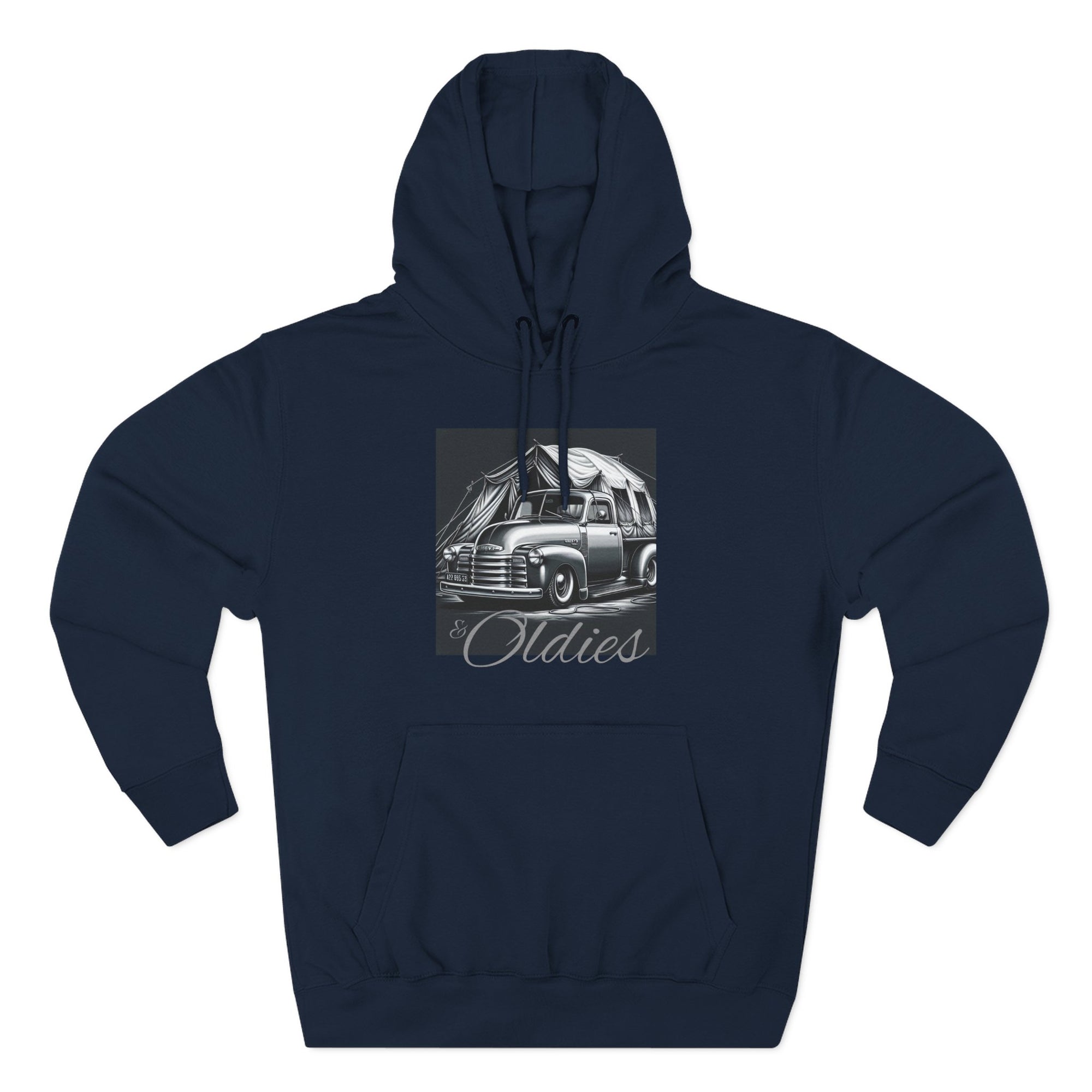 Fleece Hoodie - Camping & Oldies