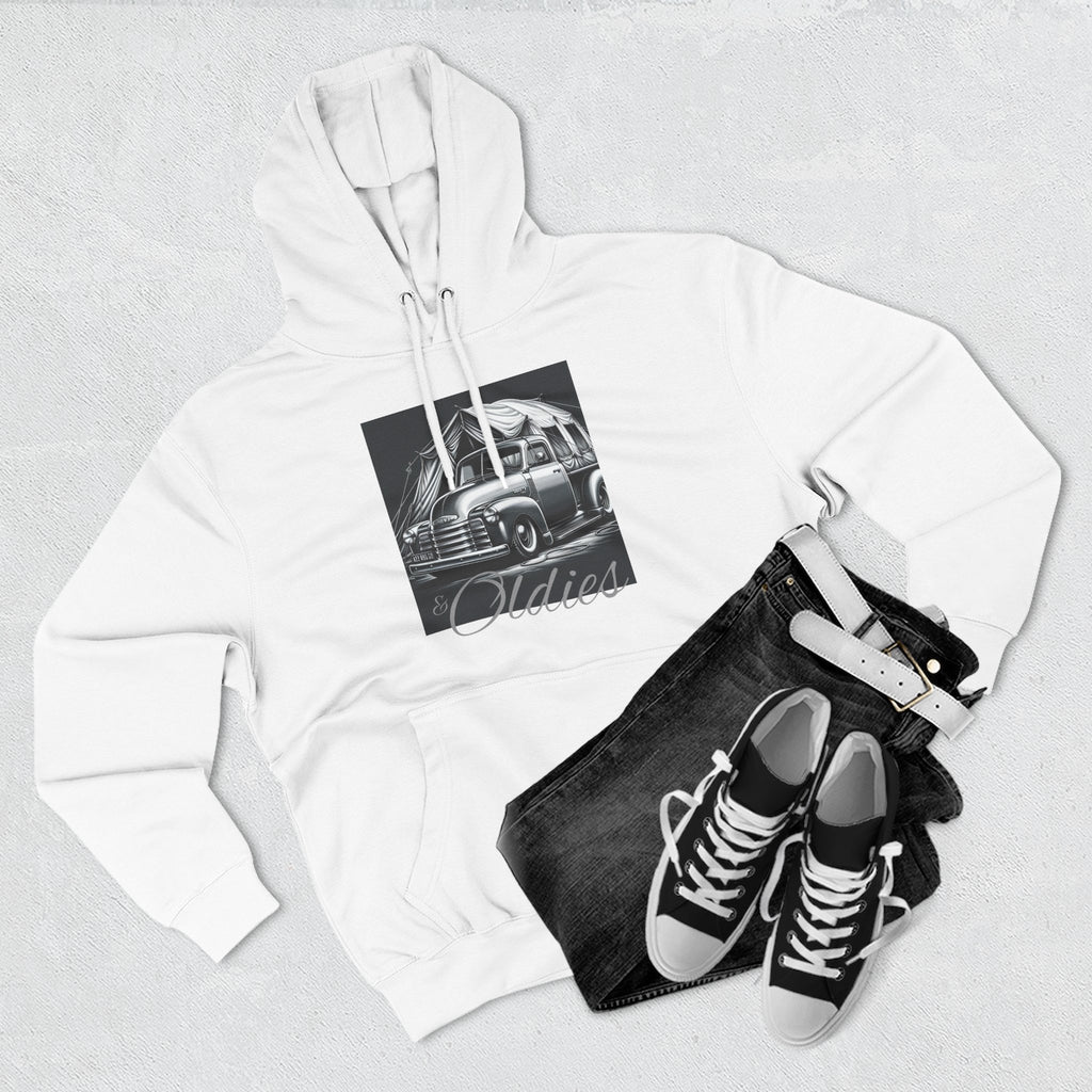 Fleece Hoodie - Camping & Oldies
