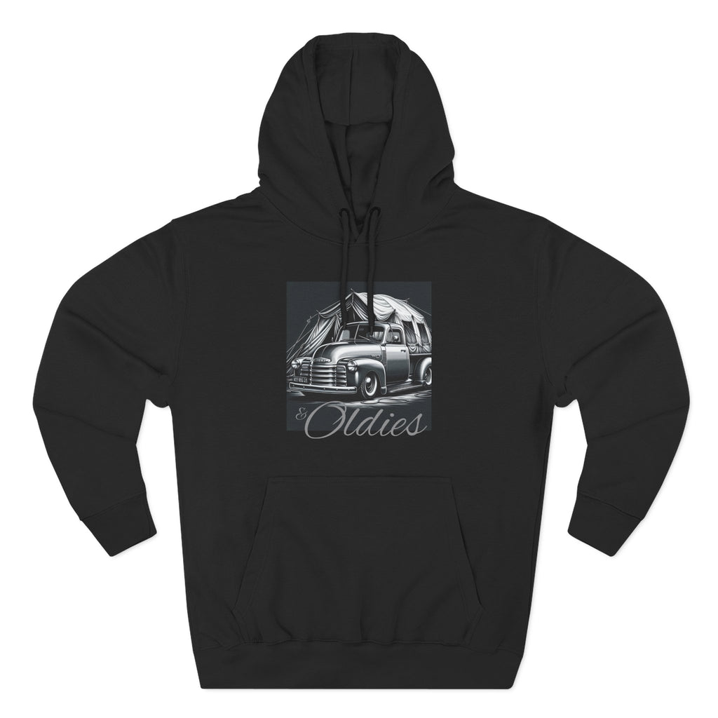 Fleece Hoodie - Camping & Oldies