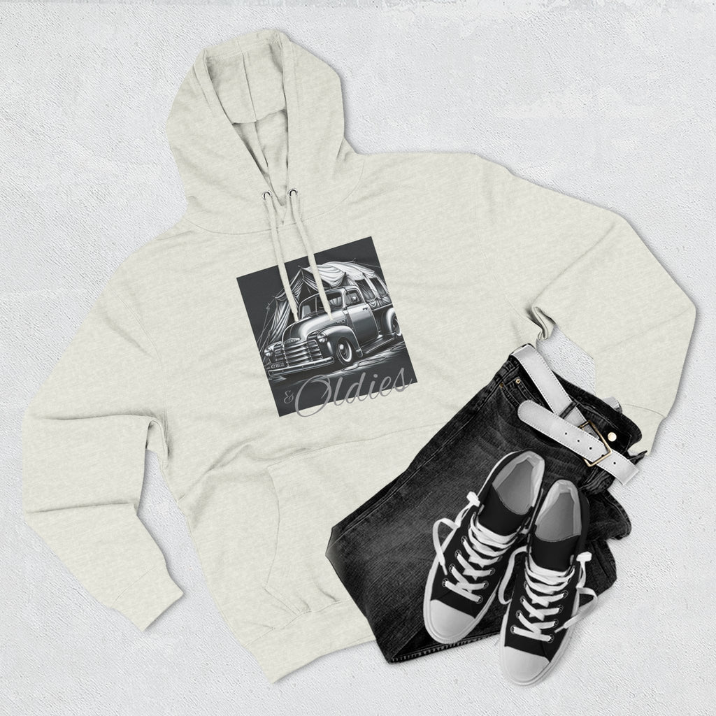 Fleece Hoodie - Camping & Oldies