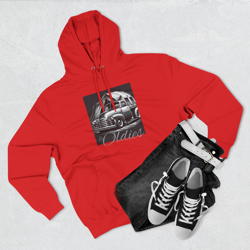 Fleece Hoodie - Camping & Oldies
