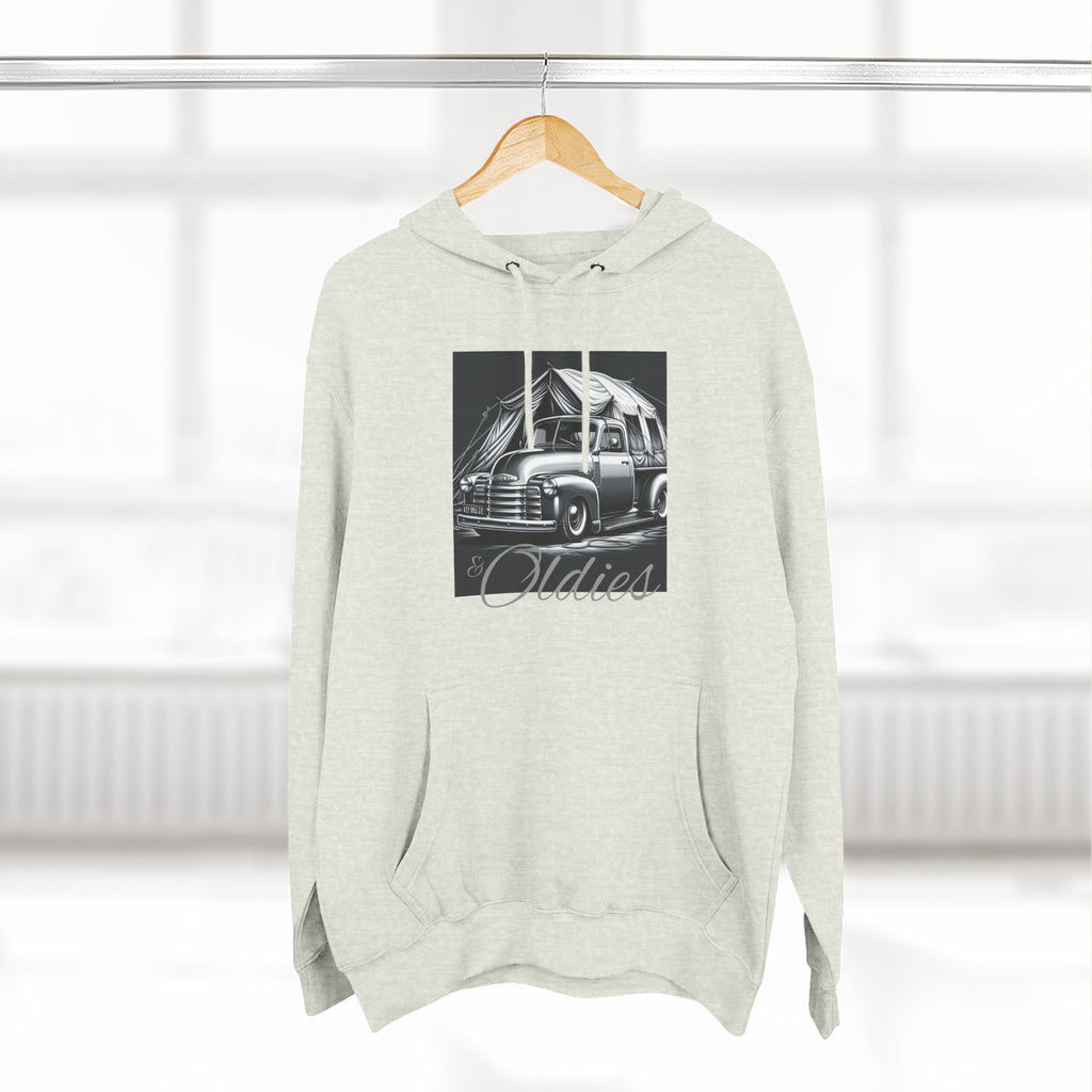 Fleece Hoodie - Camping & Oldies