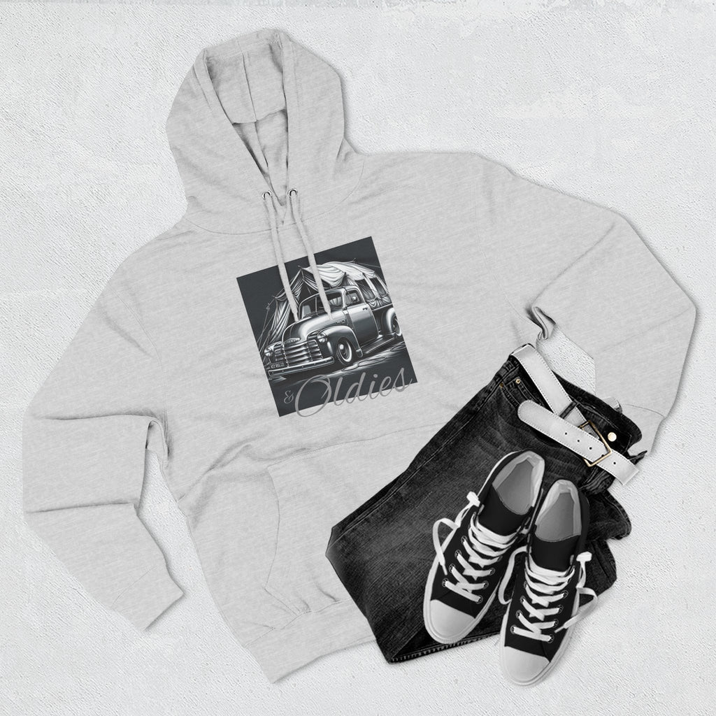 Fleece Hoodie - Camping & Oldies